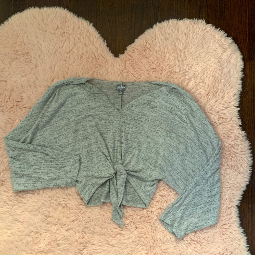 Grey lounge top